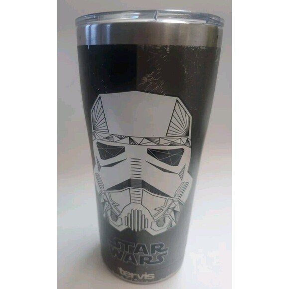 Tervis Star Wars Stainless  Steel Travel Cup 20 Oz Slide Top‎ - Picture 1 of 9